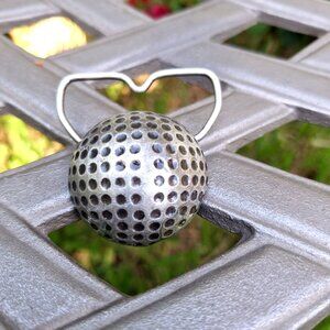 Jimmy Watson Golf Ball Belt Buckle 1975 C-85 Vintage